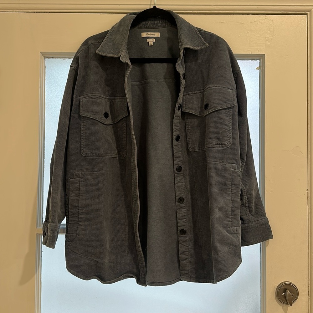 Madewell oversized shirt